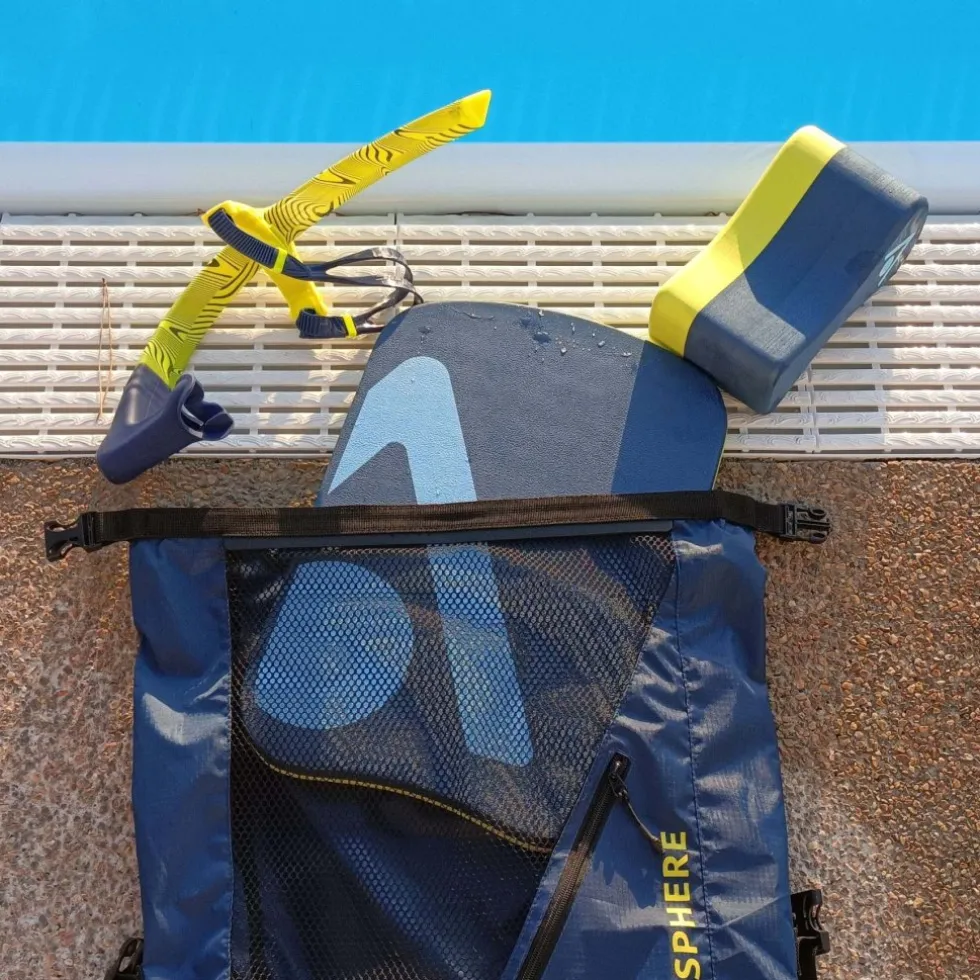 AQUASPHERE Gear Mesh Rugzak 30L - Navy Blue/Black