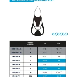 AQUASPHERE Microfin Trainingsvinnen - Geel/Zwart