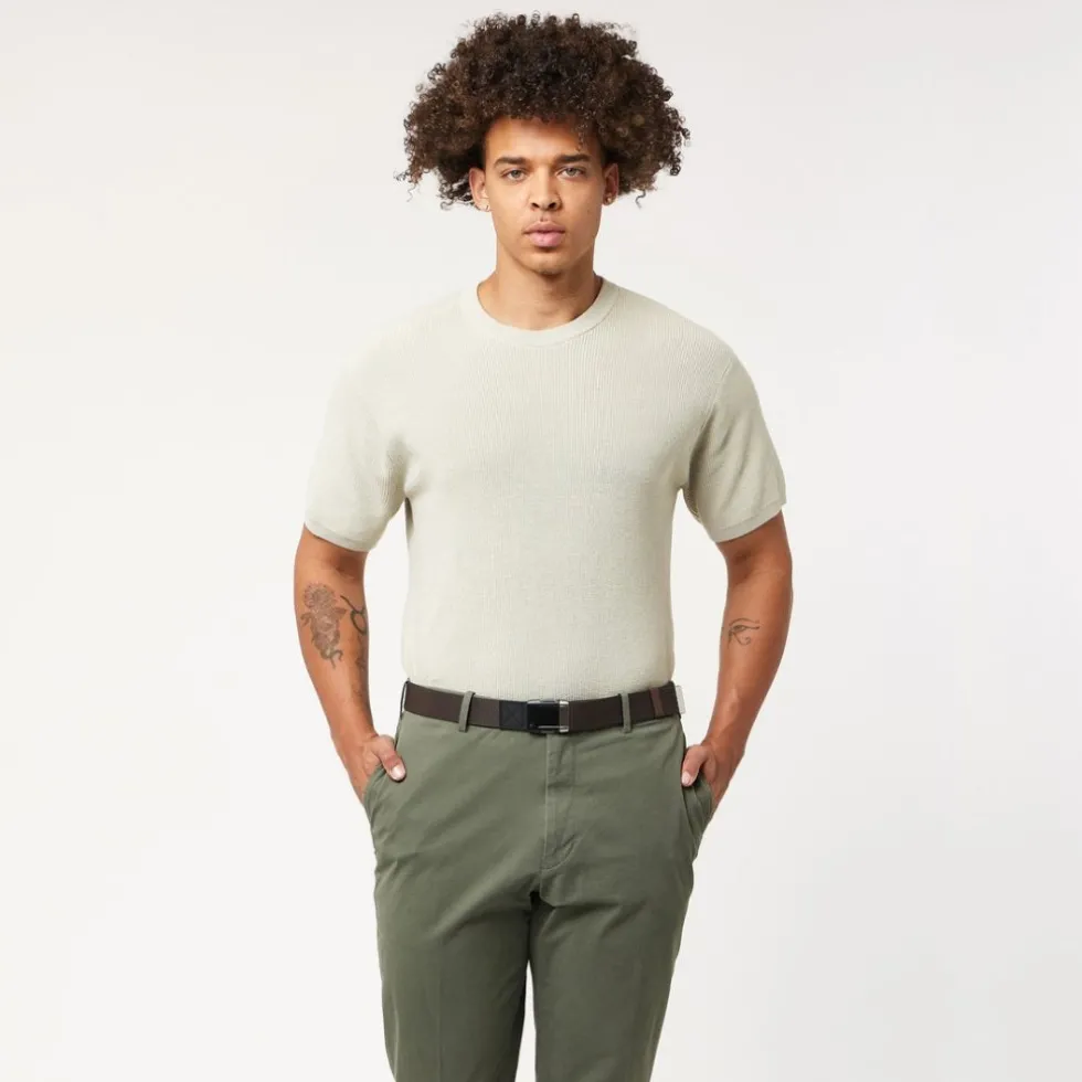 Arcade Lifestyle Motion Stretch Riem - brown/nickel
