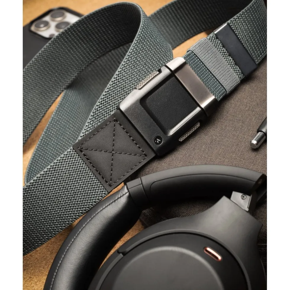 Arcade Lifestyle Motion Stretch Riem - charcoal/gunmetal