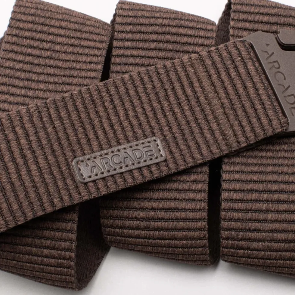 Arcade Lifestyle Woody Stretch Riem - heather walnut