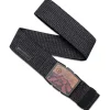 Broeken & Rokken|Accessoires < Arcade Lifestyle Woody Stretch Riem - heather limo