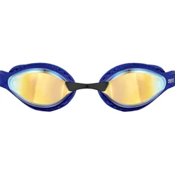 arena Airspeed Mirror Zwembrillen - Yellow Copper/Blauw