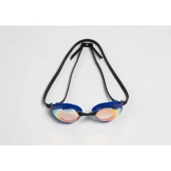 arena Airspeed Mirror Zwembrillen - Yellow Copper/Blauw