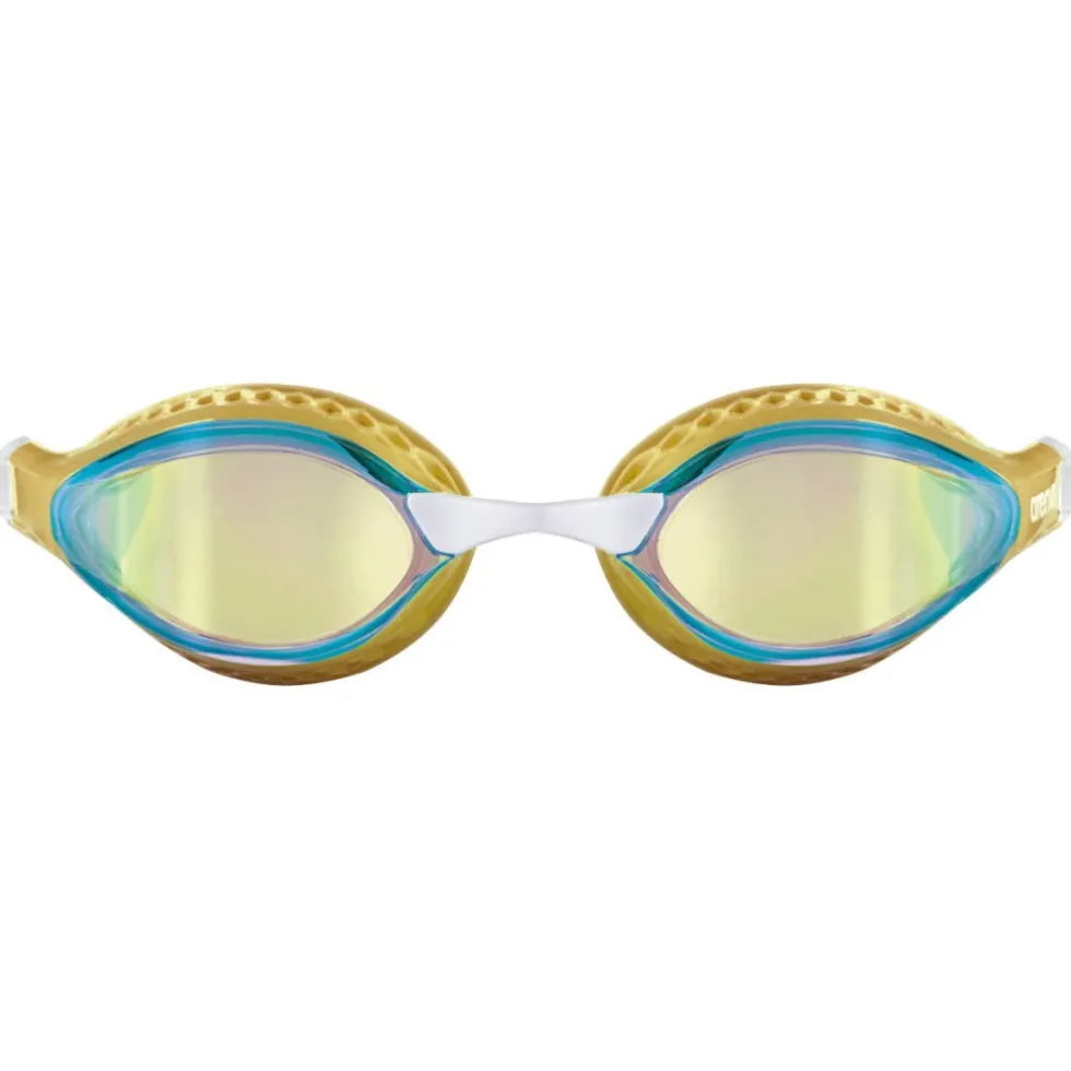 arena Airspeed Mirror Zwembrillen - Yellow Copper/Gold/Multi