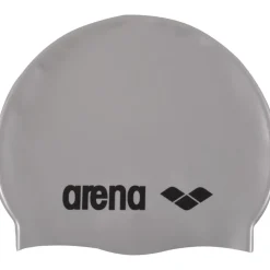 arena Badmuts - Classic Silicone - Silver/Black