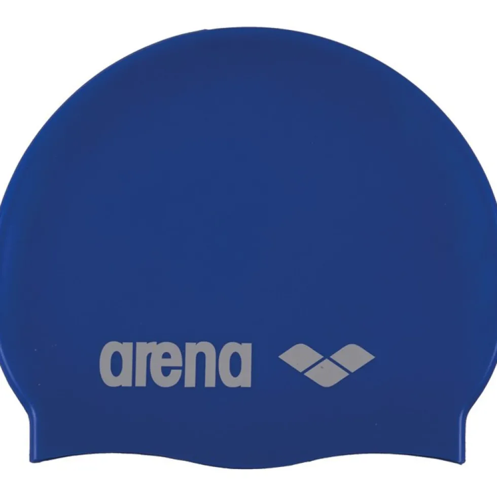arena Badmuts - Classic Silicone - Sky Blue/Wit