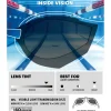 arena Cobra Swipe Zwembril - Dark Smoke/Zwart/Blauw