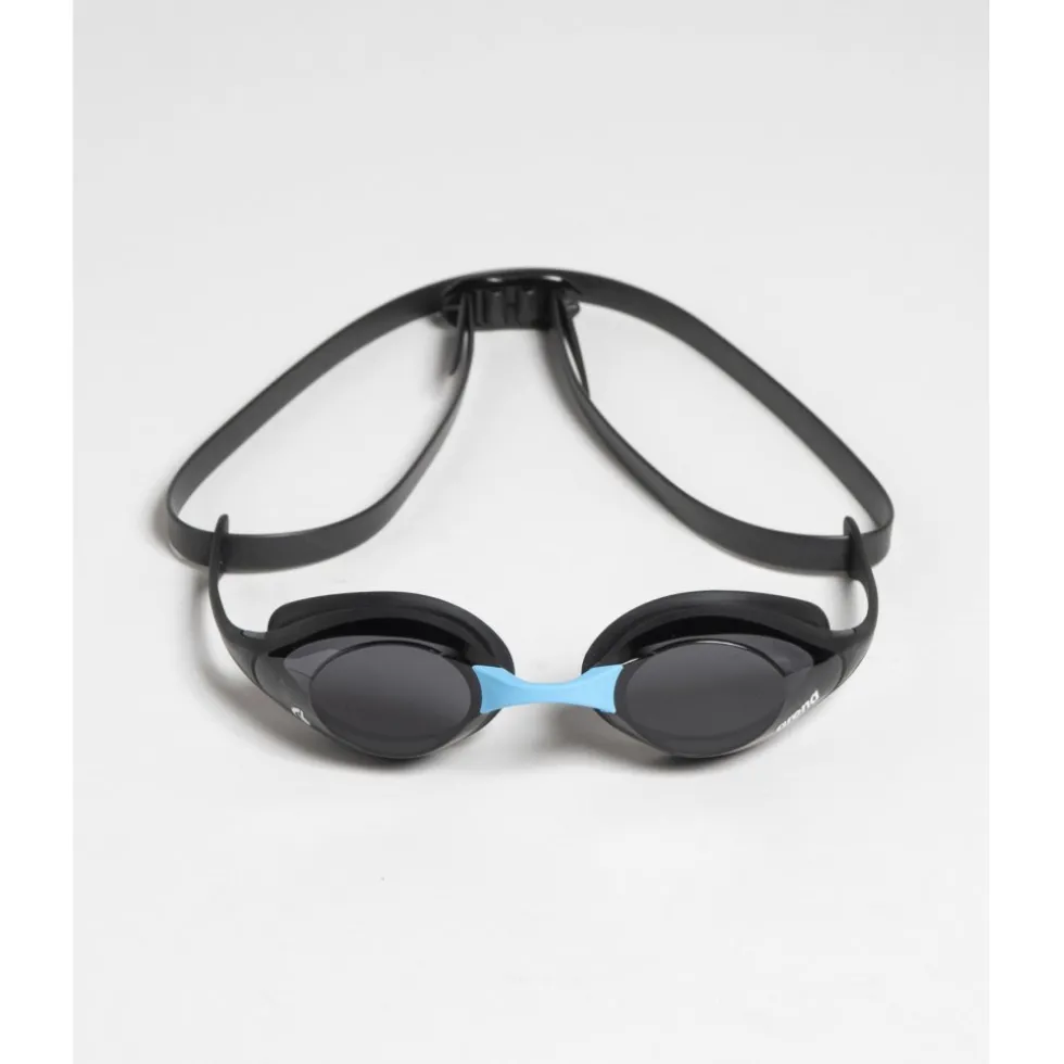 arena Cobra Swipe Zwembril - Dark Smoke/Zwart/Blauw