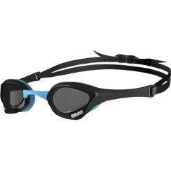 arena Cobra Ultra Swipe Zwembril - Dark Smoke/Zwart/Blauw
