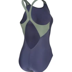 arena Feel Scratchy V Back Badpak Vrouwen - Navy/Sage
