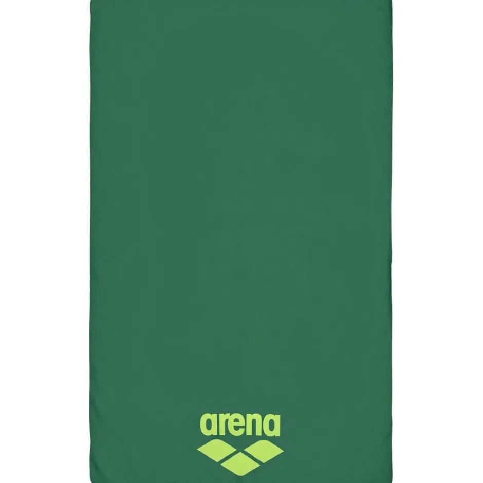 Accessoires|Lichaamsverzorging < arena Microfiber Handdoek - Dark Sage/Artic Lime