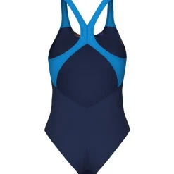 arena Performance Dreamline V Back Badpak Dames - Navy/Turquoise/Multi