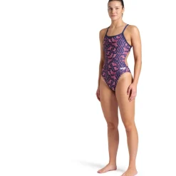 arena Performance Escape Challenge Back Badpak Dames - Navy/Team Rood Wit Blauw