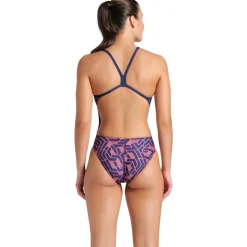 arena Performance Escape Challenge Back Badpak Dames - Navy/Team Rood Wit Blauw