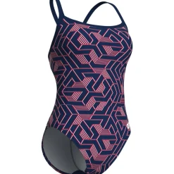 arena Performance Escape Challenge Back Badpak Dames - Navy/Team Rood Wit Blauw