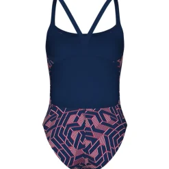 arena Performance Escape Challenge Back Badpak Dames - Navy/Team Rood Wit Blauw