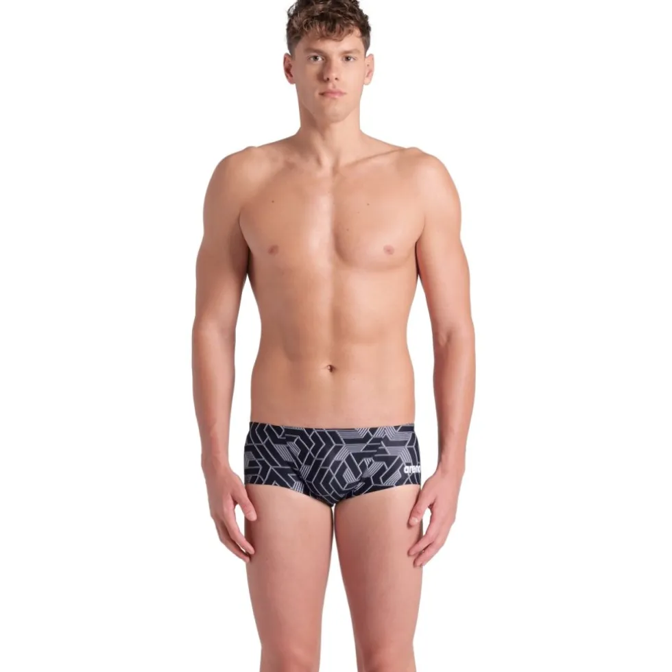 arena Performance Escape Low Waist Zwemshort Heren - Team Zwart
