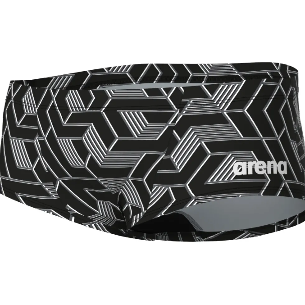 arena Performance Escape Low Waist Zwemshort Heren - Team Zwart
