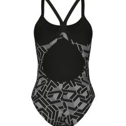 Wedstrijd Zwemkleding < arena Performance Escape Light Drop Back Badpak Dames - Zwart/Team Zwart