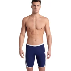 Wedstrijd Zwemkleding < arena Performance Icons Solid Zwemjammer Heren - Navy/White