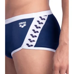 arena Performance Icons Solid Low-Waist Zwemshort Heren - Navy/White