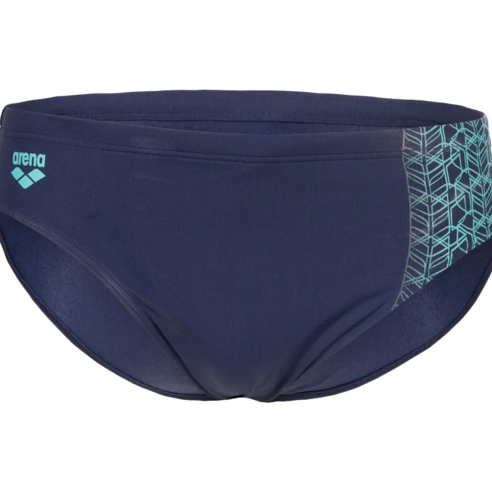arena Performance Logo Zwemshorts Heren - Navy/Water