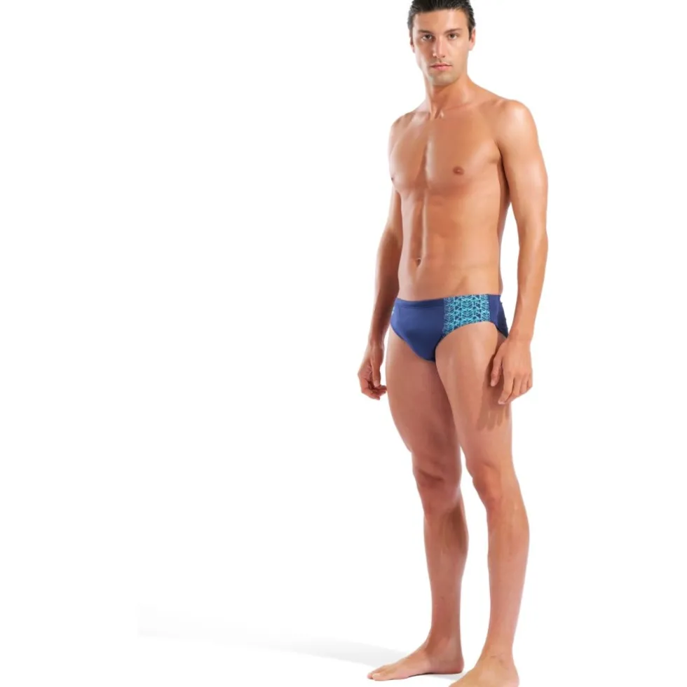 arena Performance Logo Zwemshorts Heren - Navy/Water
