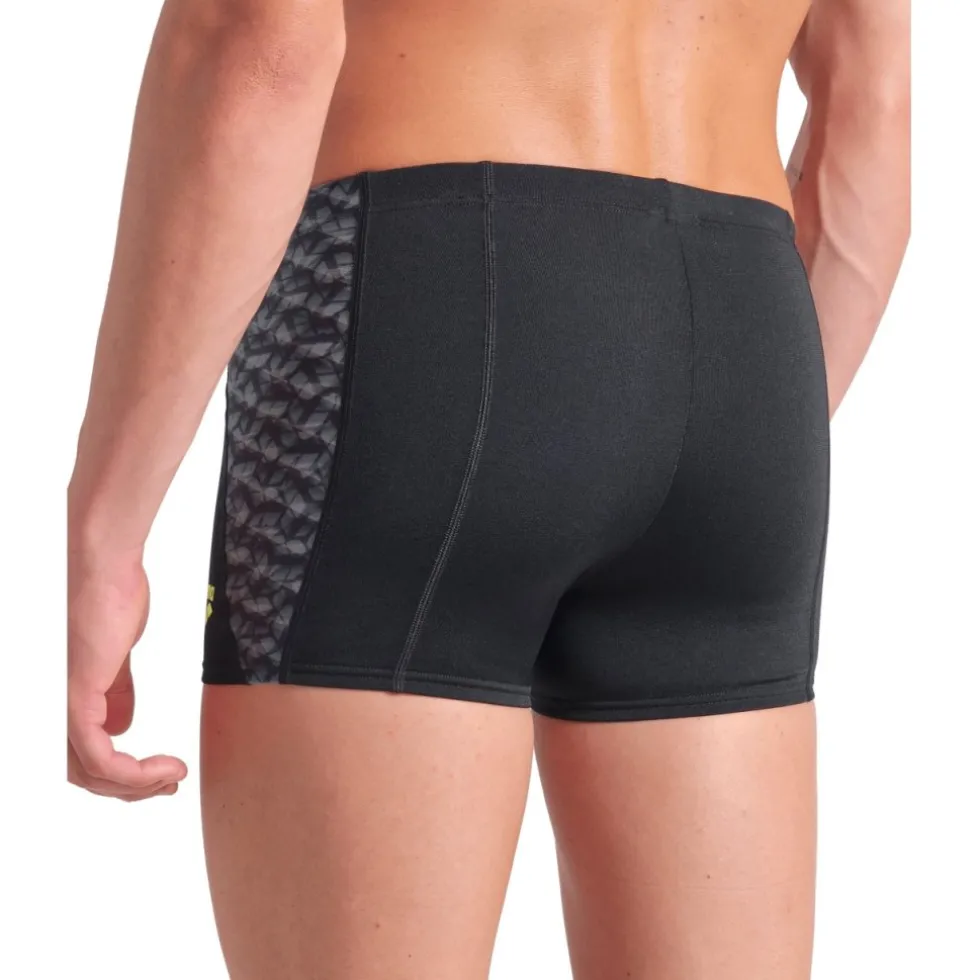 arena Performance Monogram Zwemshort Heren - Black/Dark Sage Multi