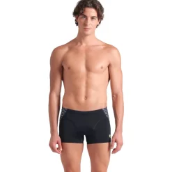 arena Performance Monogram Zwemshort Heren - Black/Dark Sage Multi