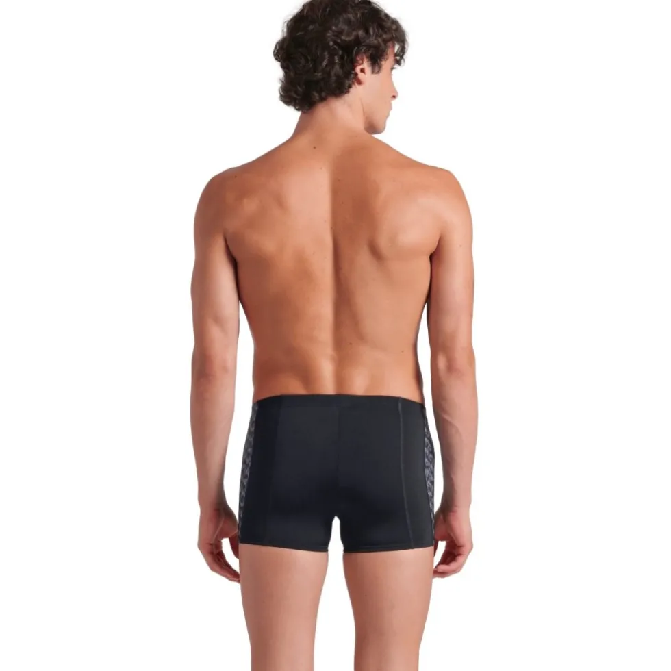 arena Performance Monogram Zwemshort Heren - Black/Dark Sage Multi