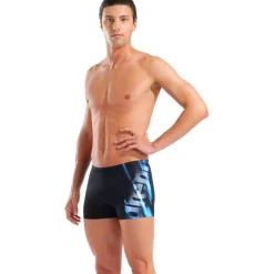 Wedstrijd Zwemkleding < arena Performance Placement Zwemshort Heren - Black/Black Multi
