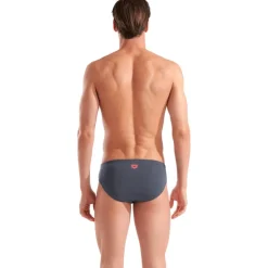 Wedstrijd Zwemkleding < arena Performance Poseidonia Zwemslip Heren - Asphalt-Bright Coral