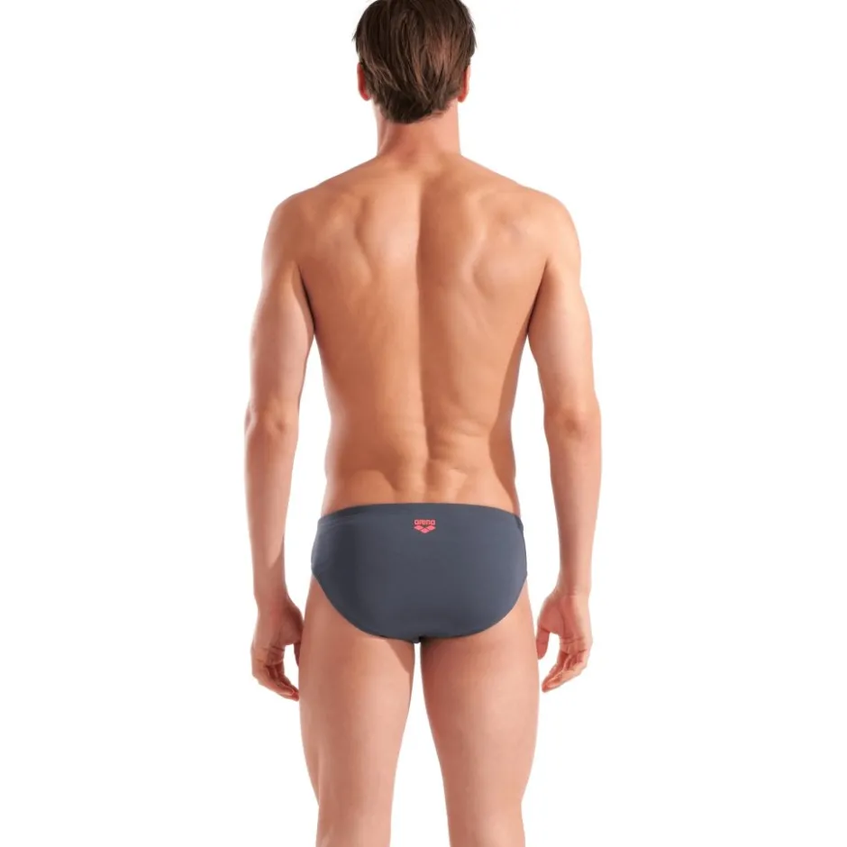 Wedstrijd Zwemkleding < arena Performance Poseidonia Zwemslip Heren - Asphalt-Bright Coral