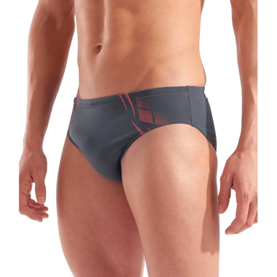 Wedstrijd Zwemkleding < arena Performance Poseidonia Zwemslip Heren - Asphalt-Bright Coral
