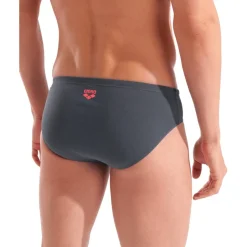 Wedstrijd Zwemkleding < arena Performance Poseidonia Zwemslip Heren - Asphalt-Bright Coral
