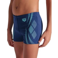 arena Performance Poseidonia Zwemshort Jongens - Navy/Water