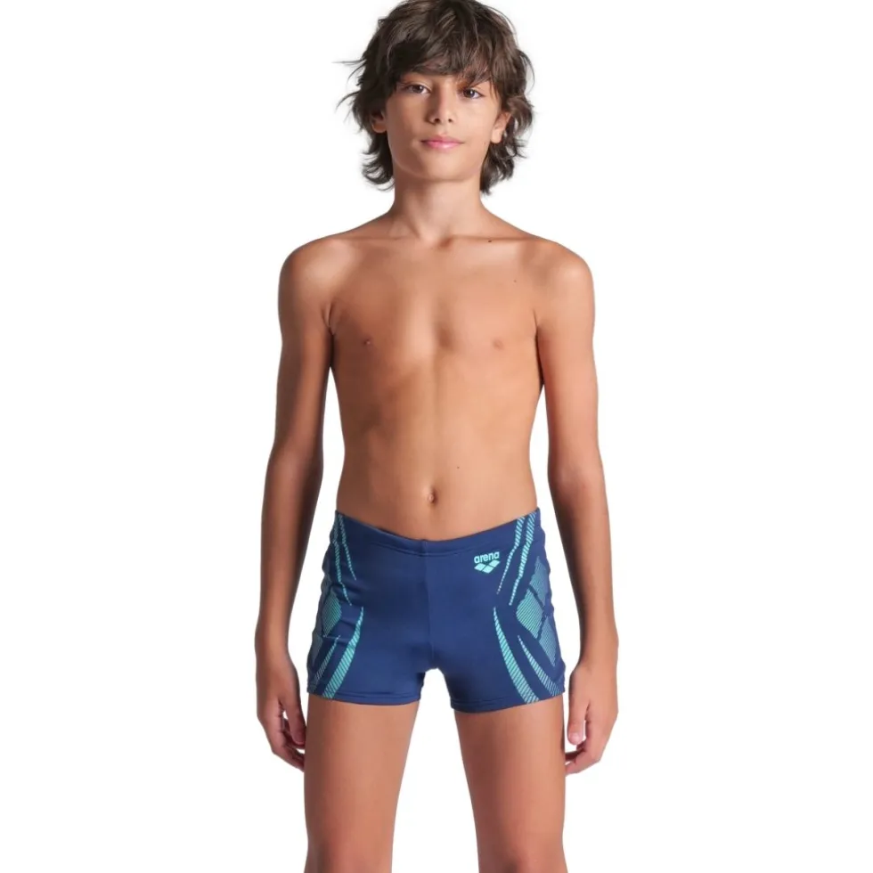 arena Performance Poseidonia Zwemshort Jongens - Navy/Water