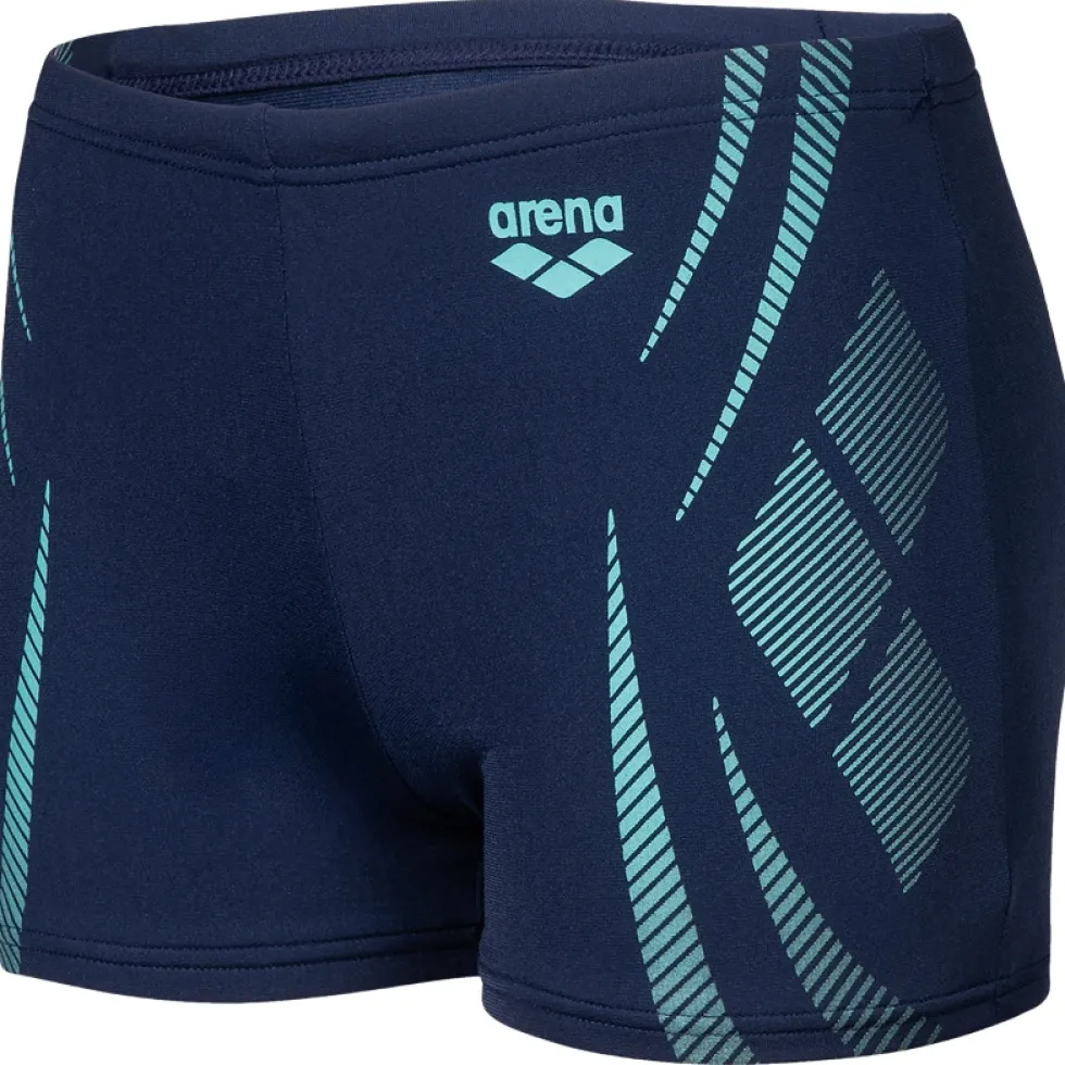arena Performance Poseidonia Zwemshort Jongens - Navy/Water