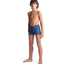 arena Performance Poseidonia Zwemshort Jongens - Navy/Water