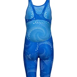 Wedstrijd Zwemkleding < arena Performance Printed Badpak Meisjes - Black/Team Royal