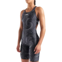 arena Performance Printed Badpak Vrouwen - Team Zwart