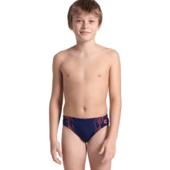 arena Performance Reflecting Zwemslip Jongens - Navy
