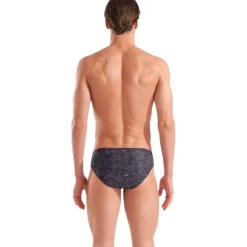 Wedstrijd Zwemkleding < arena Performance Ribbed Zwemslip Heren - Zwart Multi