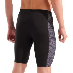 arena Performance Snakeskin Zwemjammer Heren - Zwart-Team Zwart