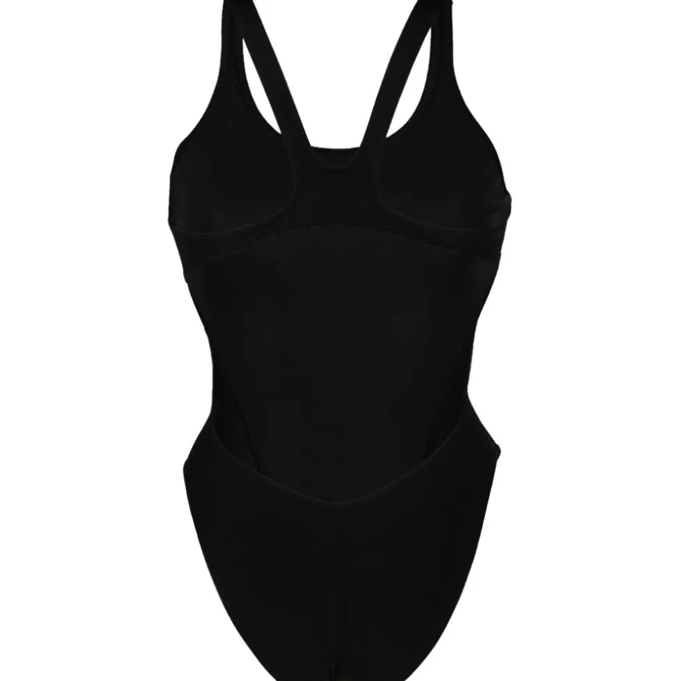 arena Performance Solid Team Swim Tech Badpak Vrouwen - Zwart/Wit