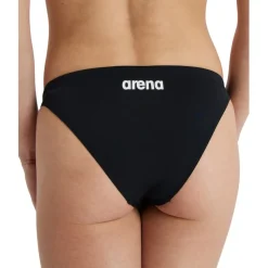 arena Performance Solid Team Bikini Broekje Dames - Zwart-Wit