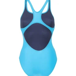Wedstrijd Zwemkleding|Zwembroeken & Bikini'S < arena Performance Solid Team Swim Pro Badpak Vrouwen - Turquoise/Yellow Star