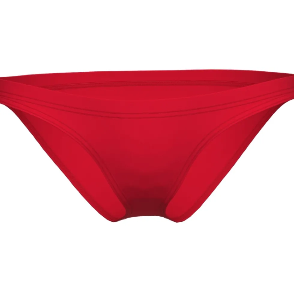 arena Performance Solid Team Bikini Broekje Dames - Rood-Wit