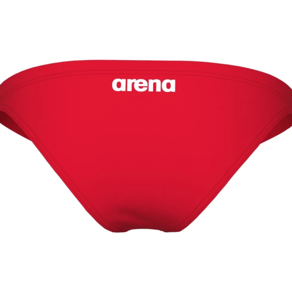 arena Performance Solid Team Bikini Broekje Dames - Rood-Wit